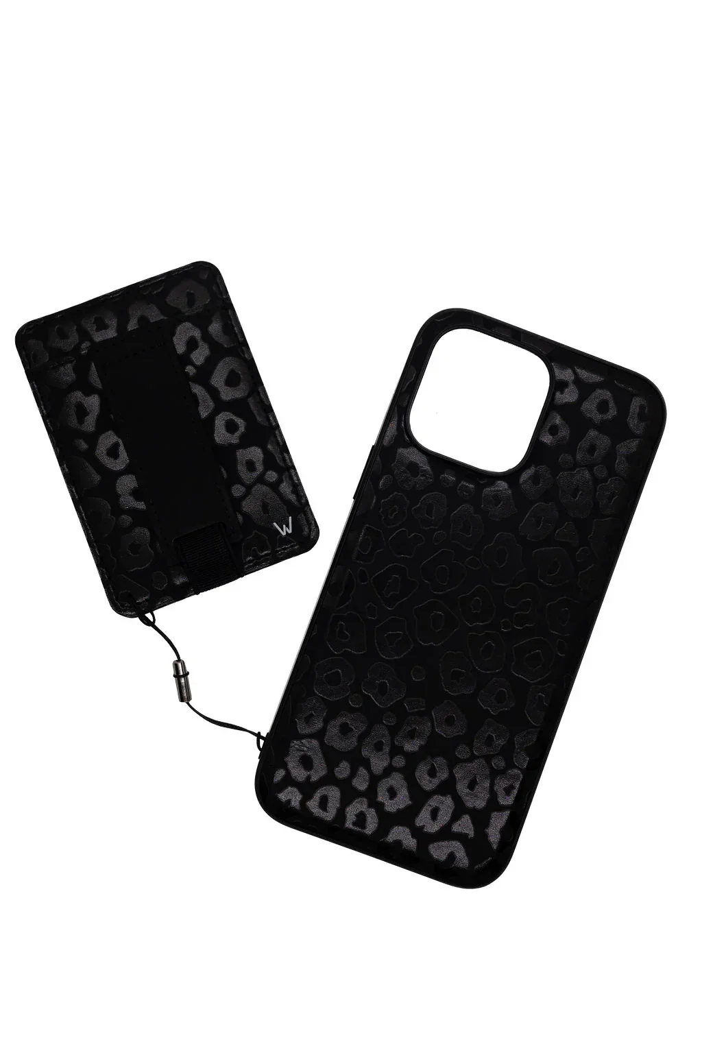 Blacked Out Leopard Original Magnetic Case and Wallet - Image 2