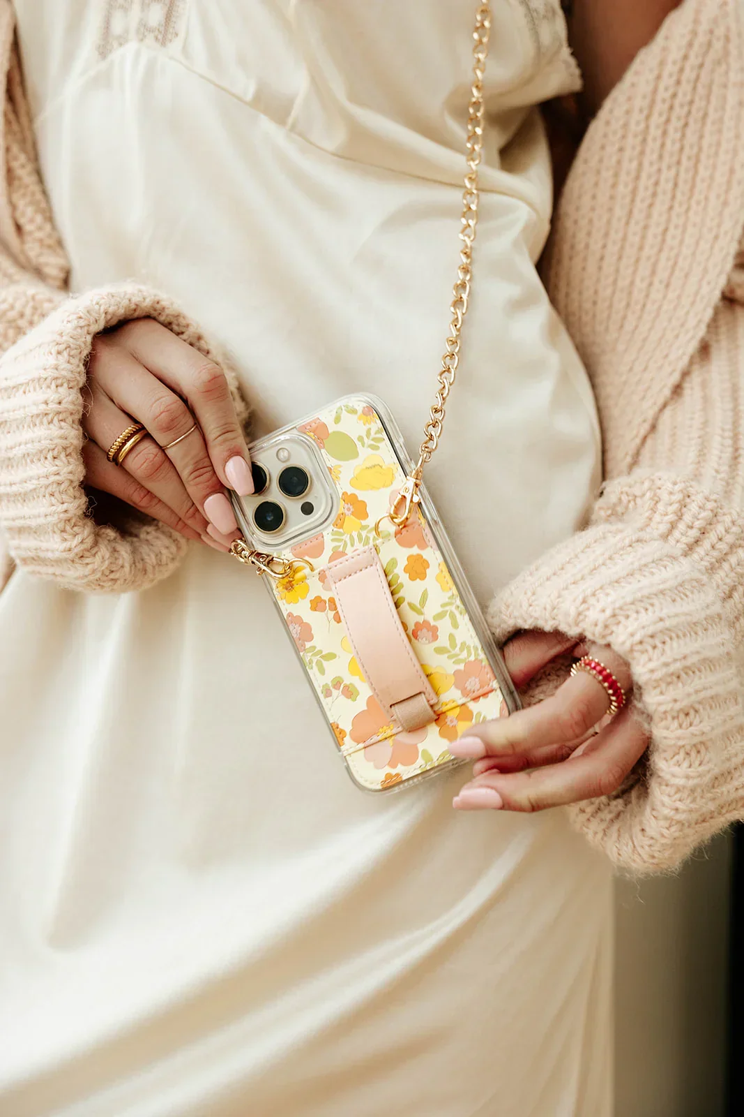 Boho Blossoms Purse Case - Image 7