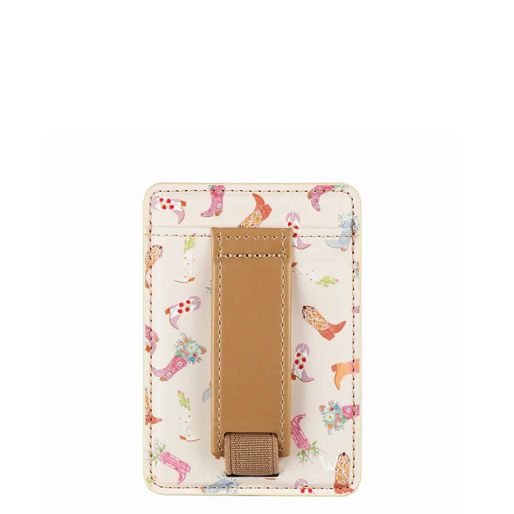 Boots and Bloom Magnetic Wallet