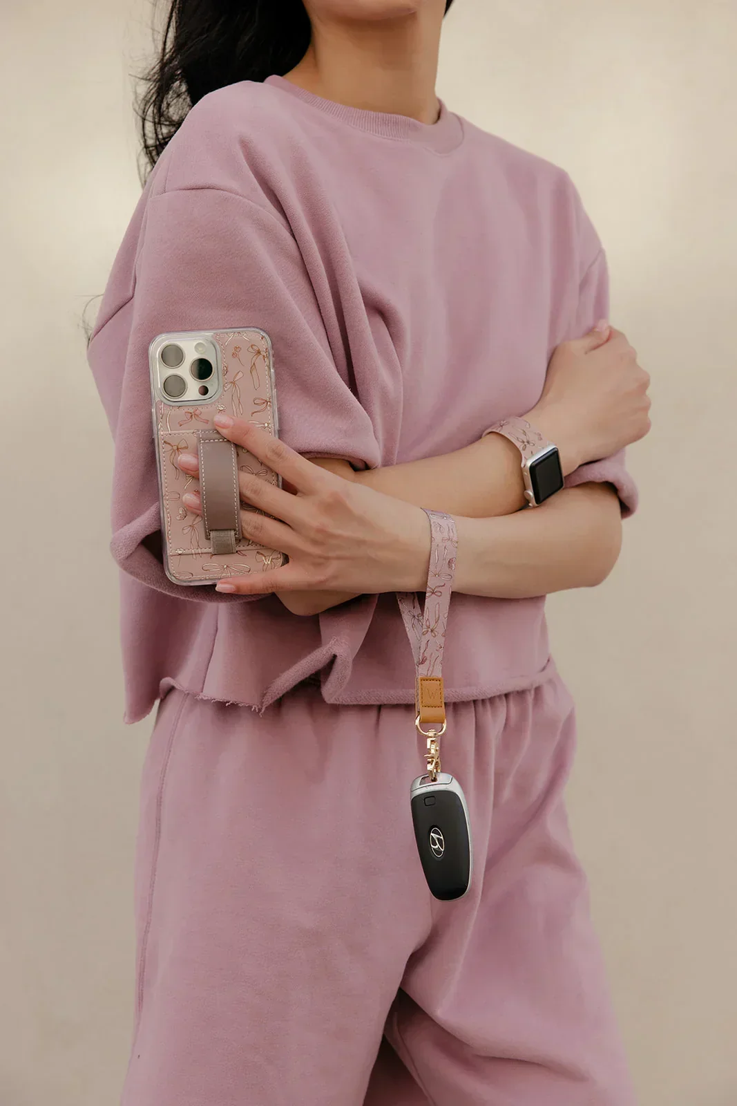 Blush and Bows Watch Band - Image 2