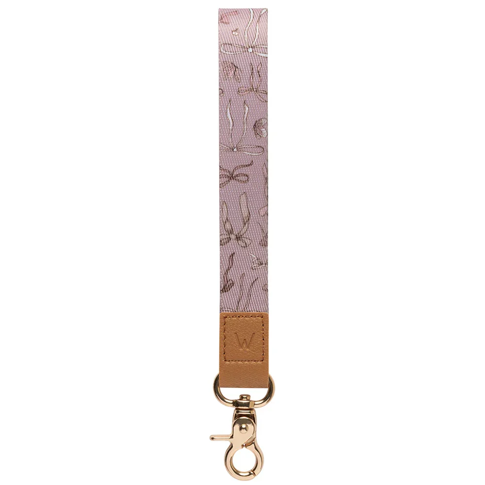 Blush and Bows Wrist Lanyard