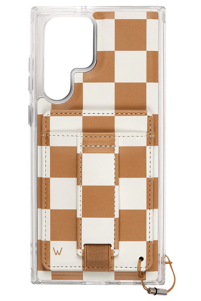 Chestnut Checks Magnetic Case and Wallet by Our Faux Farmhouse - Image 9