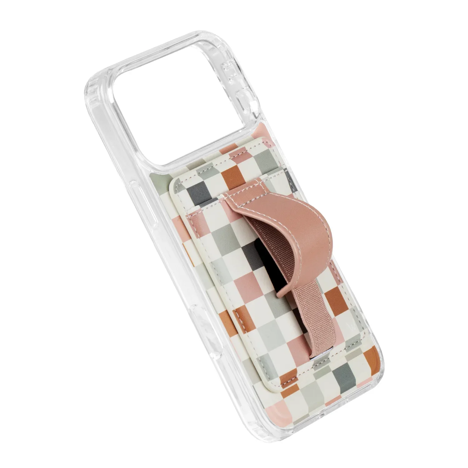 Coastal Check Magnetic Wallet - Image 2
