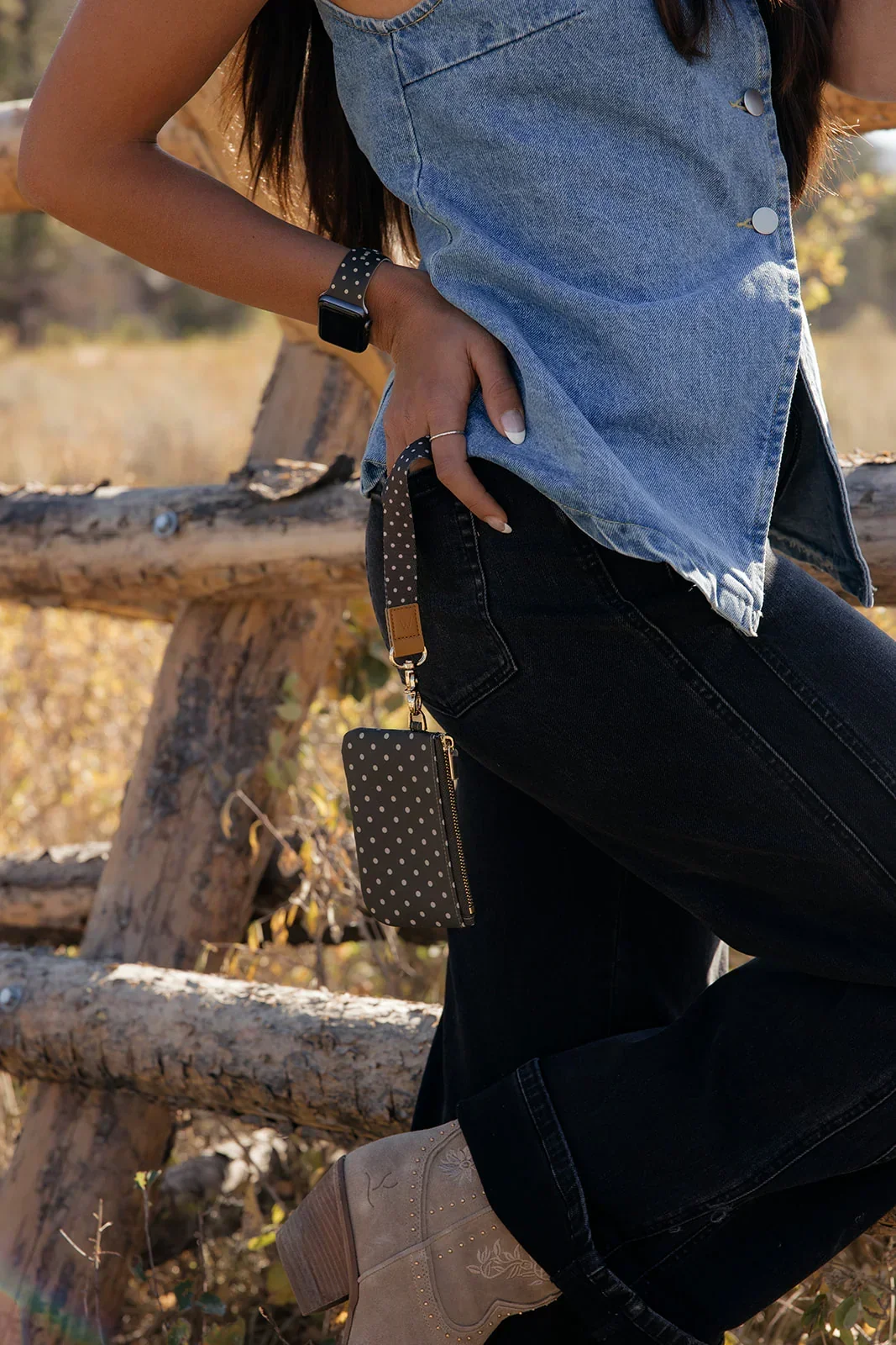 Cocoa Dot Wrist Lanyard - Image 8