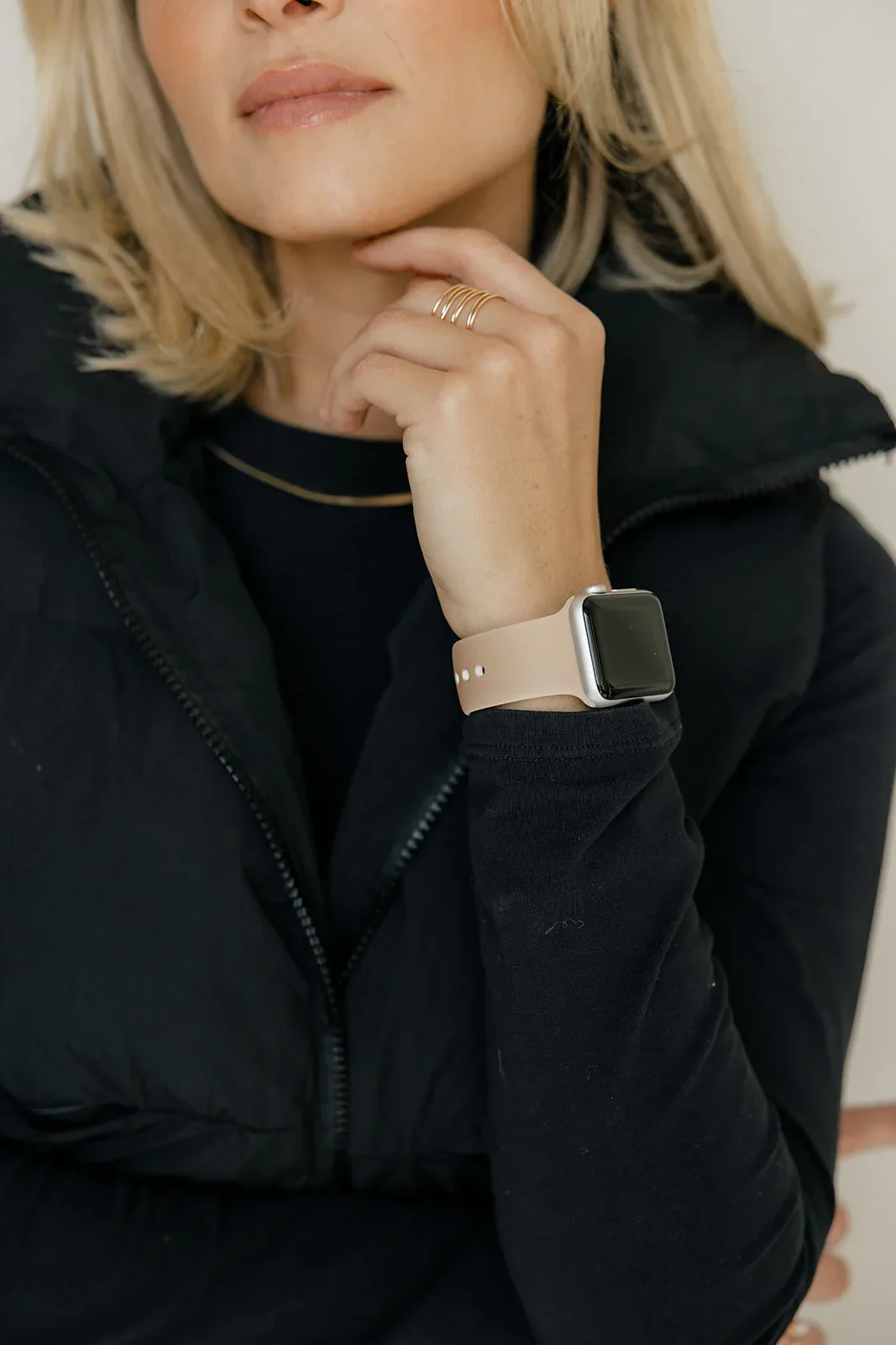 Vanilla Cream Apple Watch Band - Image 2