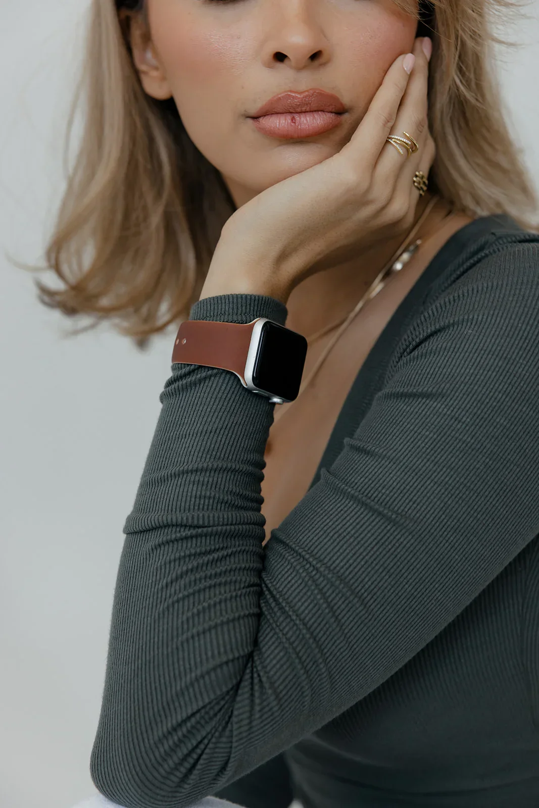 Crimson Bloom Watch Band - Image 2