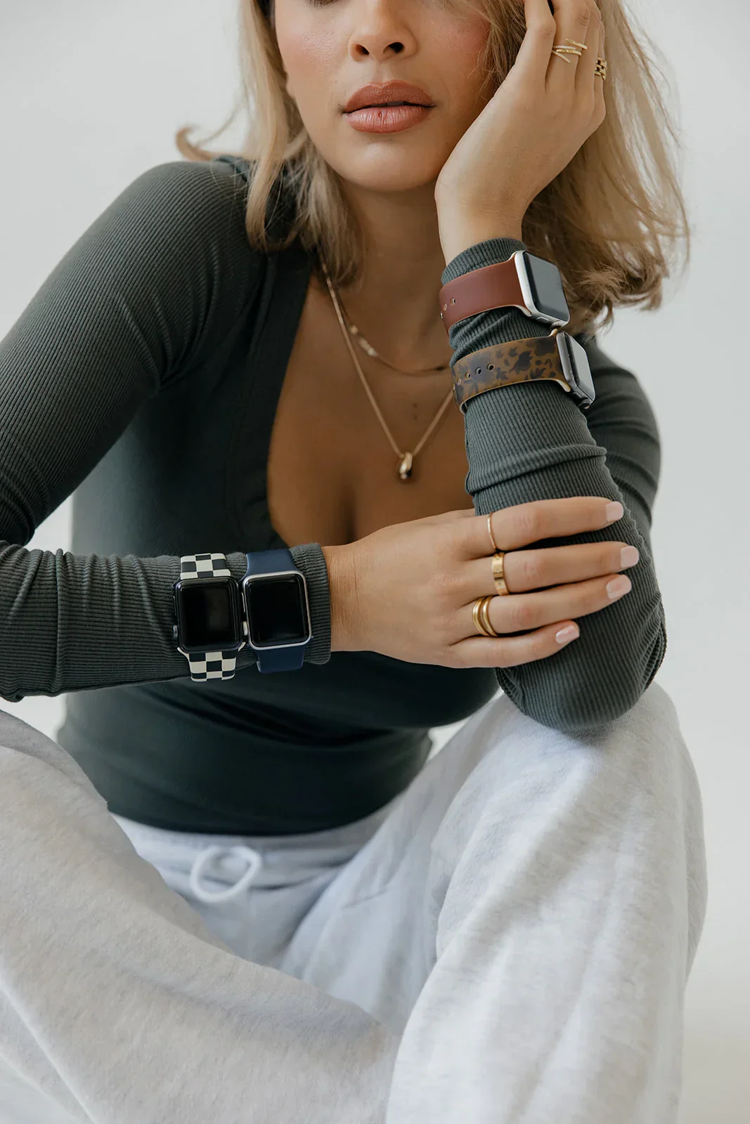 Crimson Bloom Watch Band - Image 8