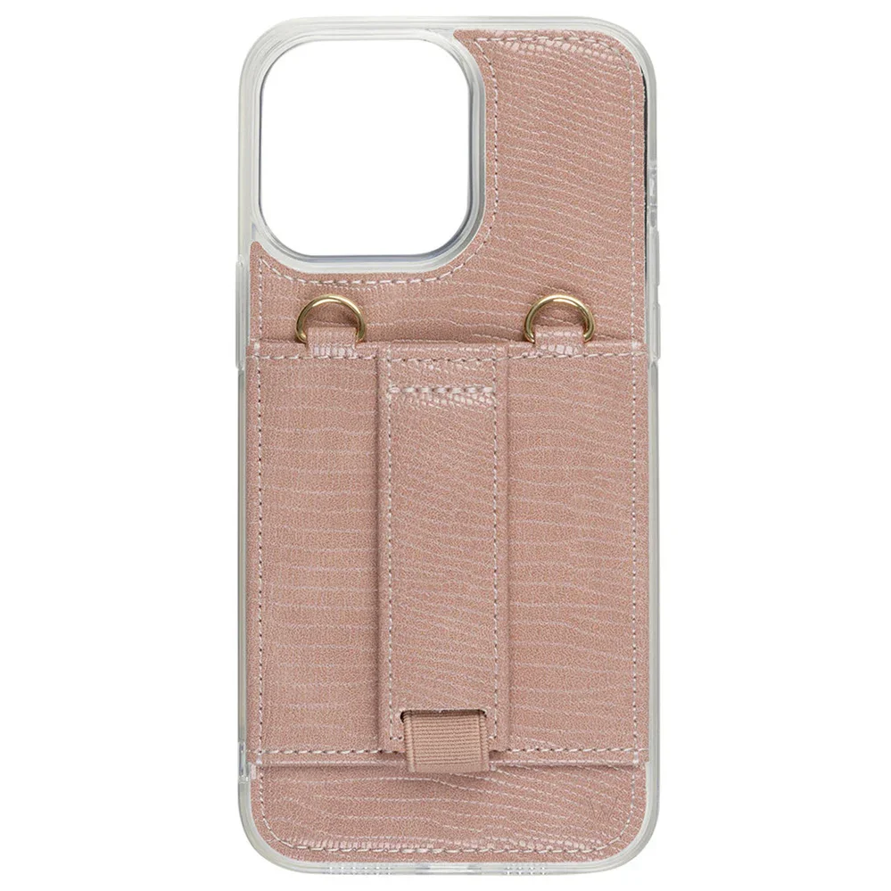 Pink Python Purse Case