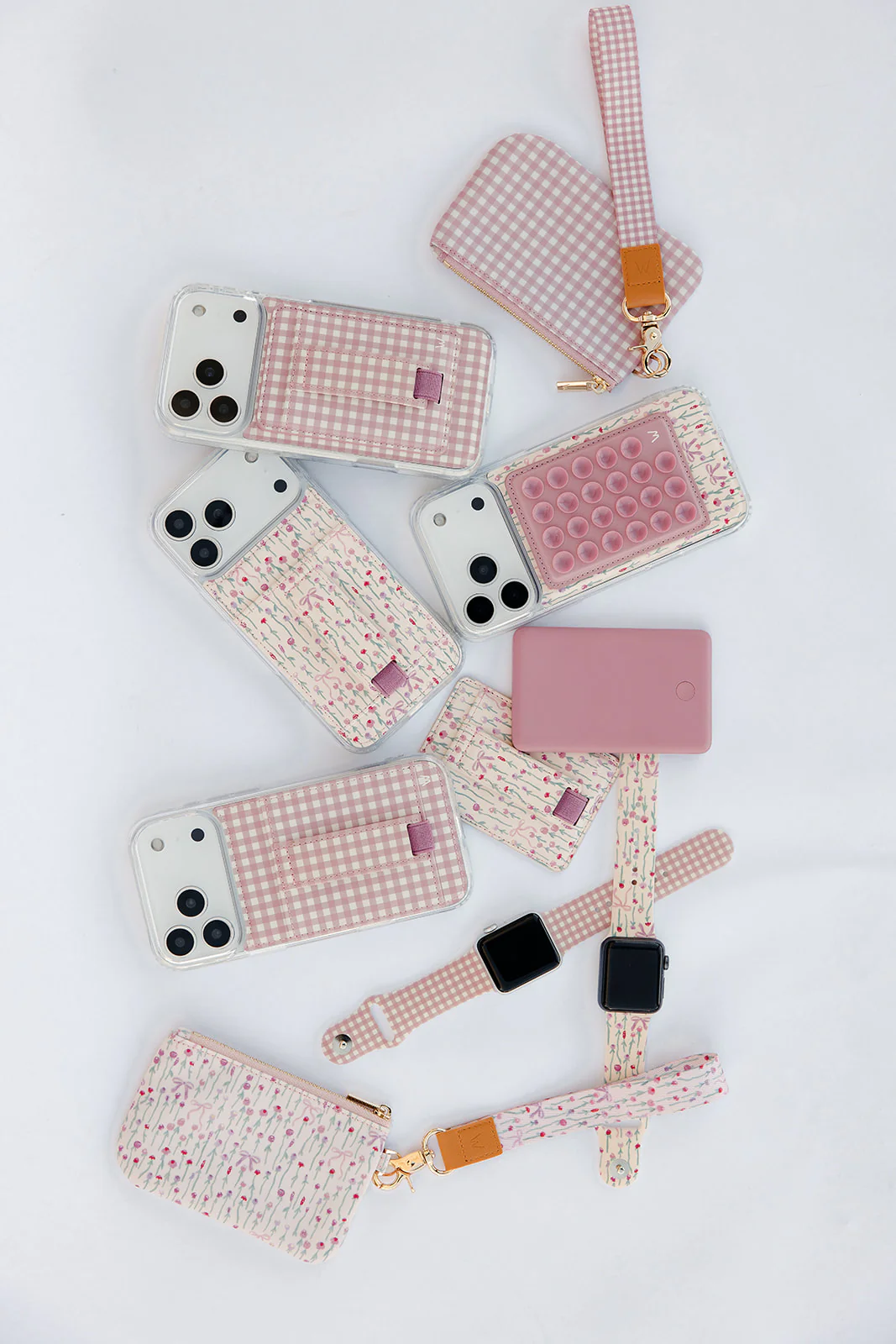 Blushing Gingham Magnetic Case - Image 3