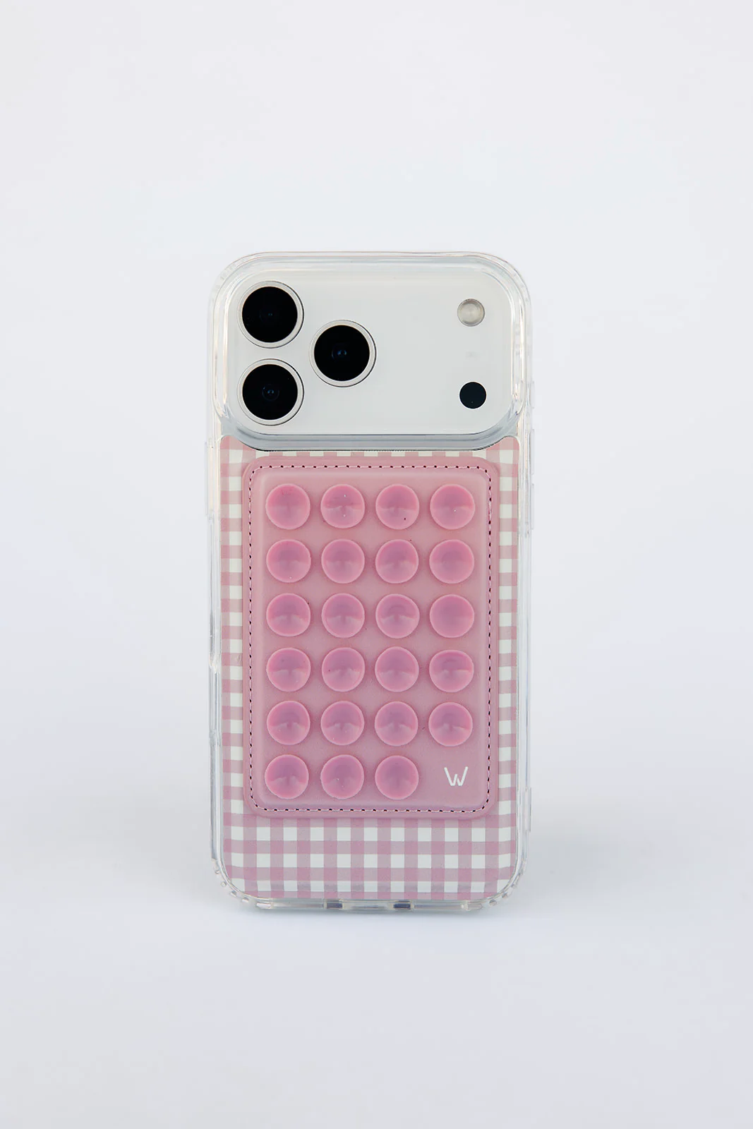 Blushing Gingham Magnetic Case - Image 7