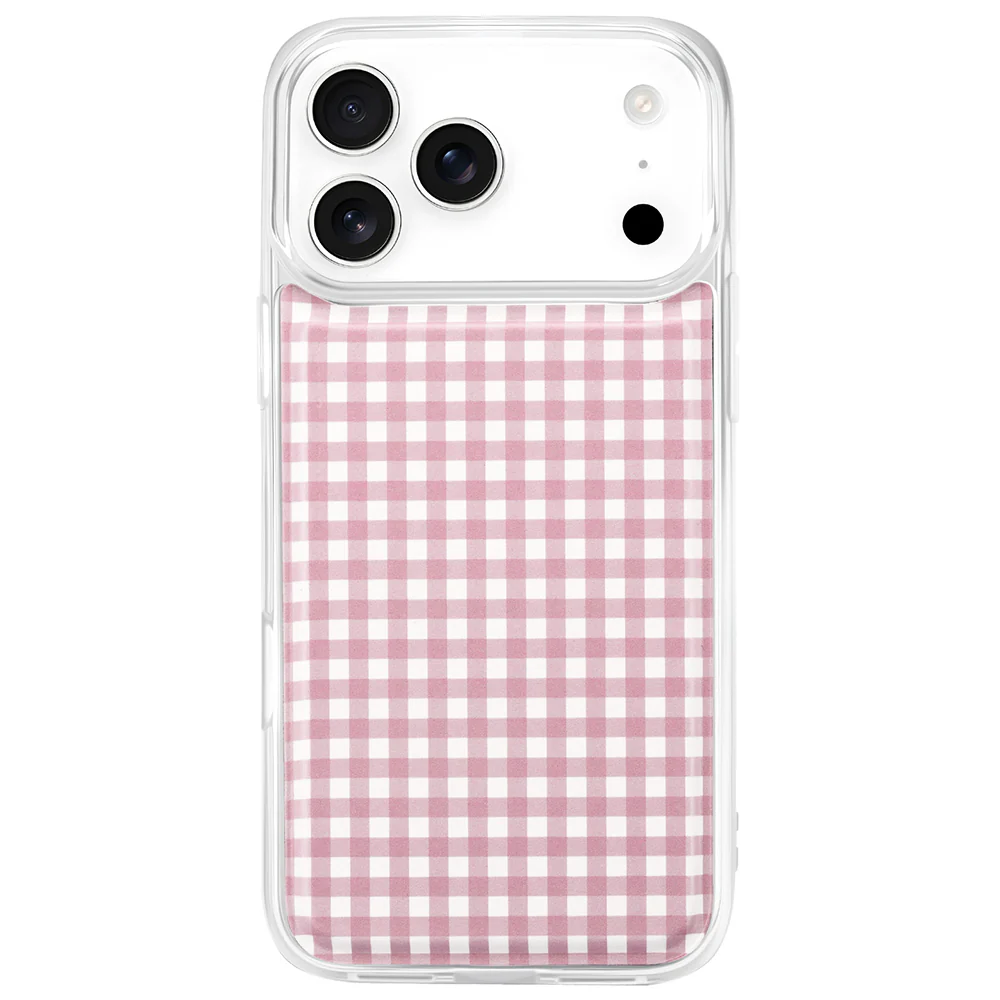 Blushing Gingham Magnetic Case - Image 9