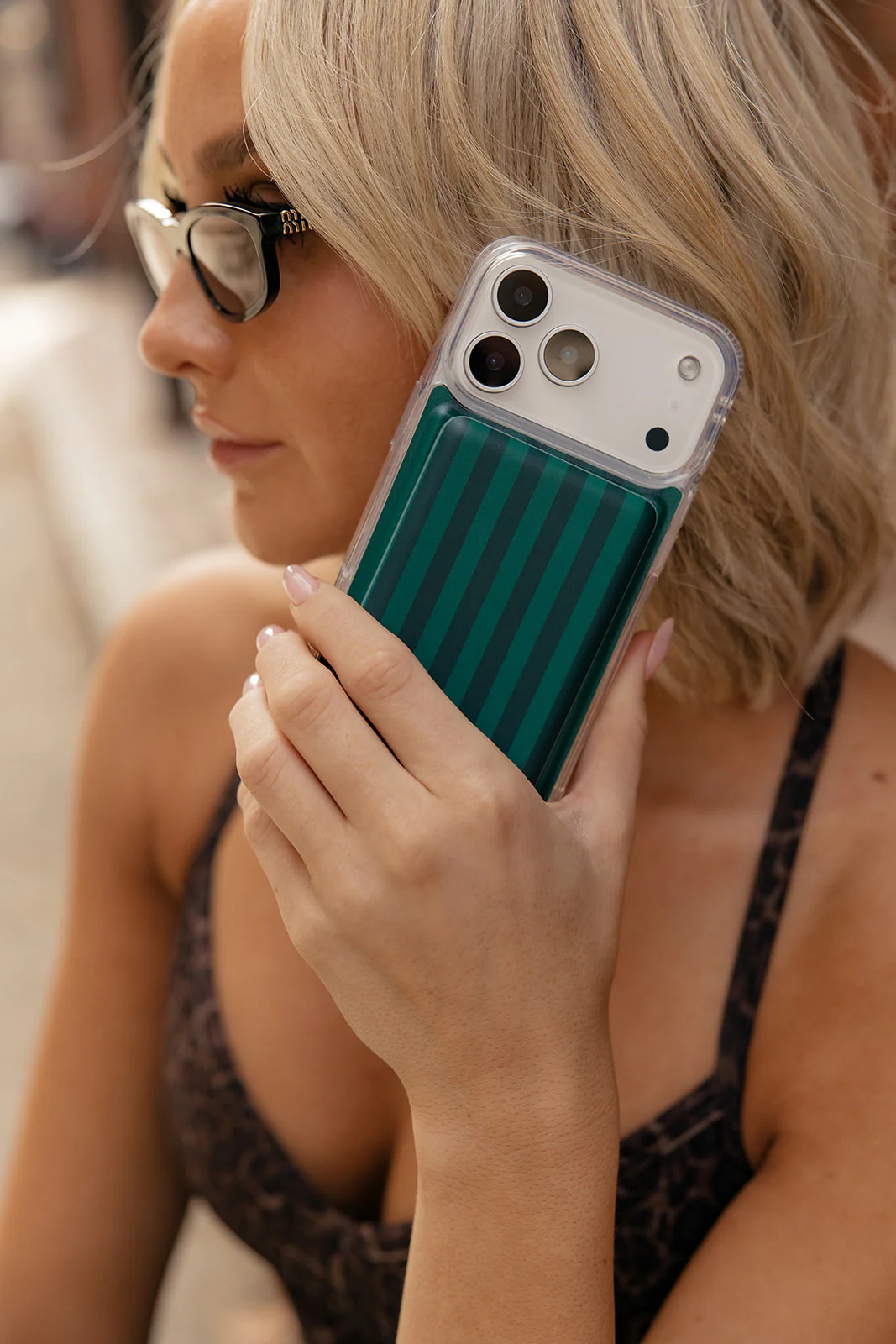 Evergreen Stripe Magnetic Case - Image 5