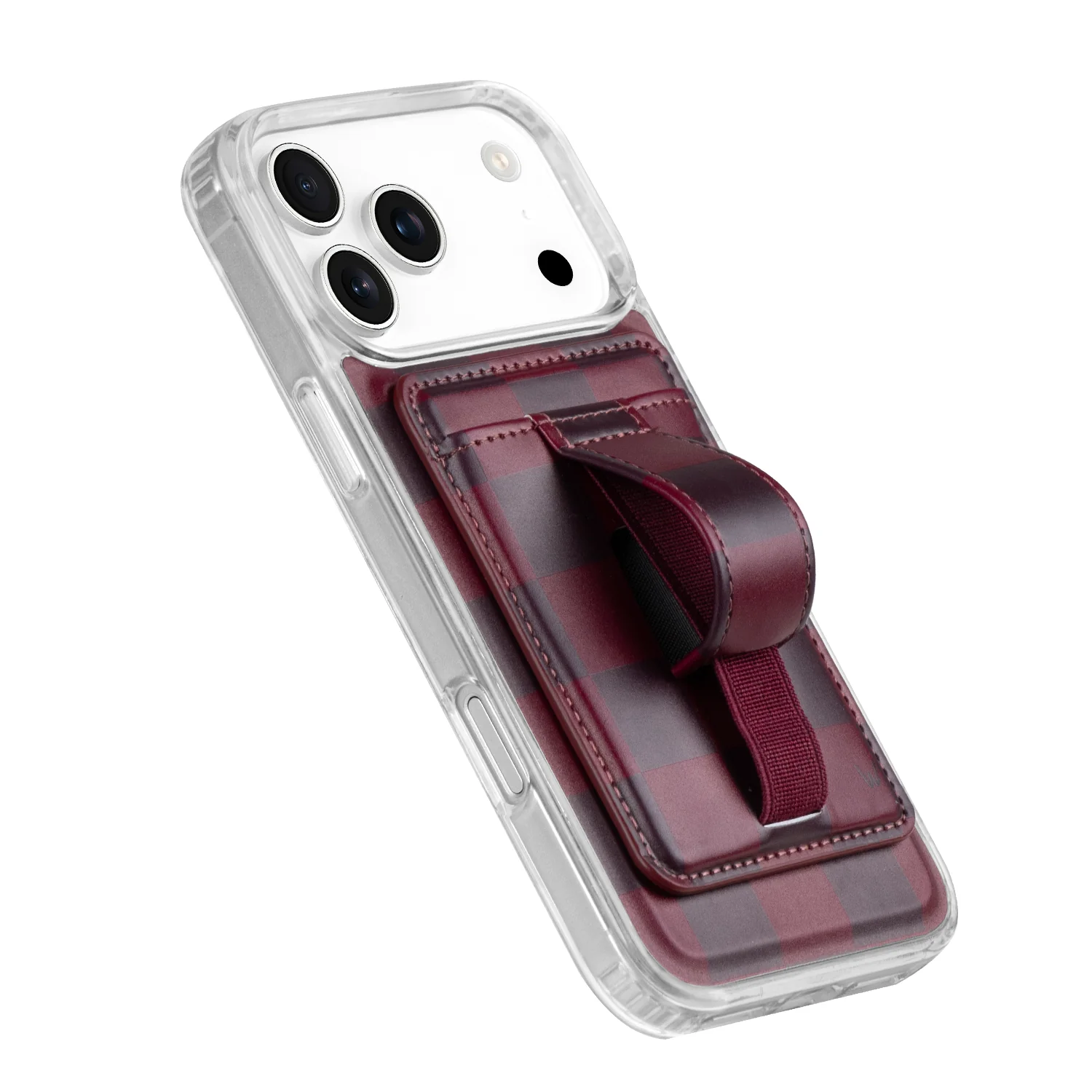 Cozy Check Magnetic Wallet - Image 9
