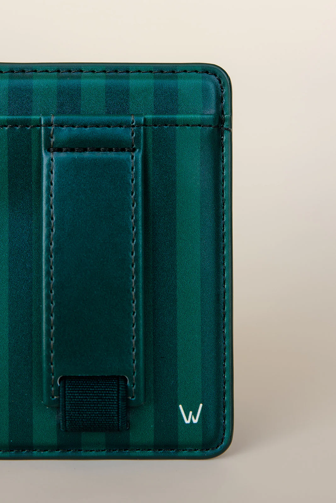 Evergreen Stripe Magnetic Wallet - Image 3
