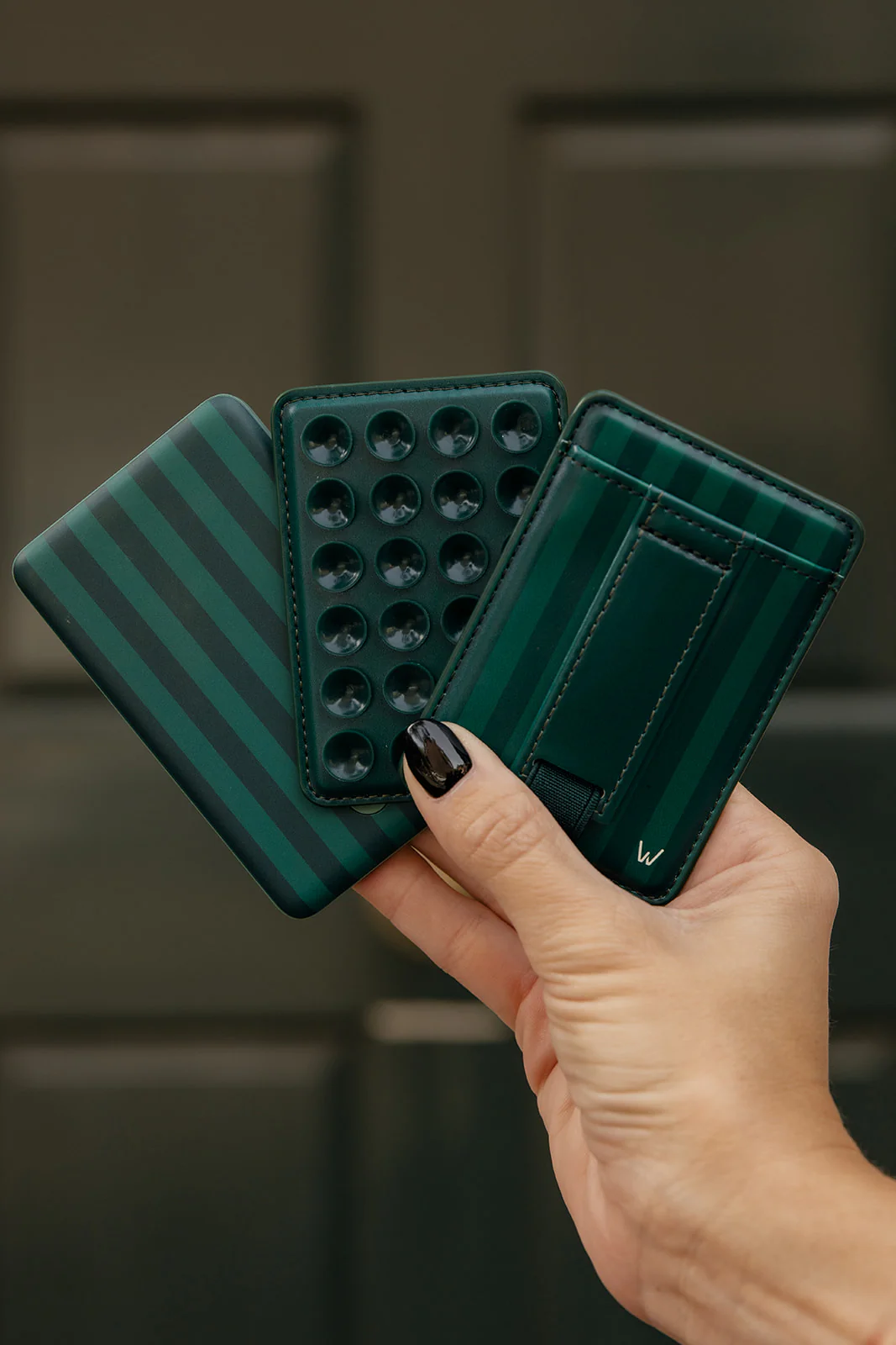 Evergreen Stripe Magnetic Wallet - Image 7