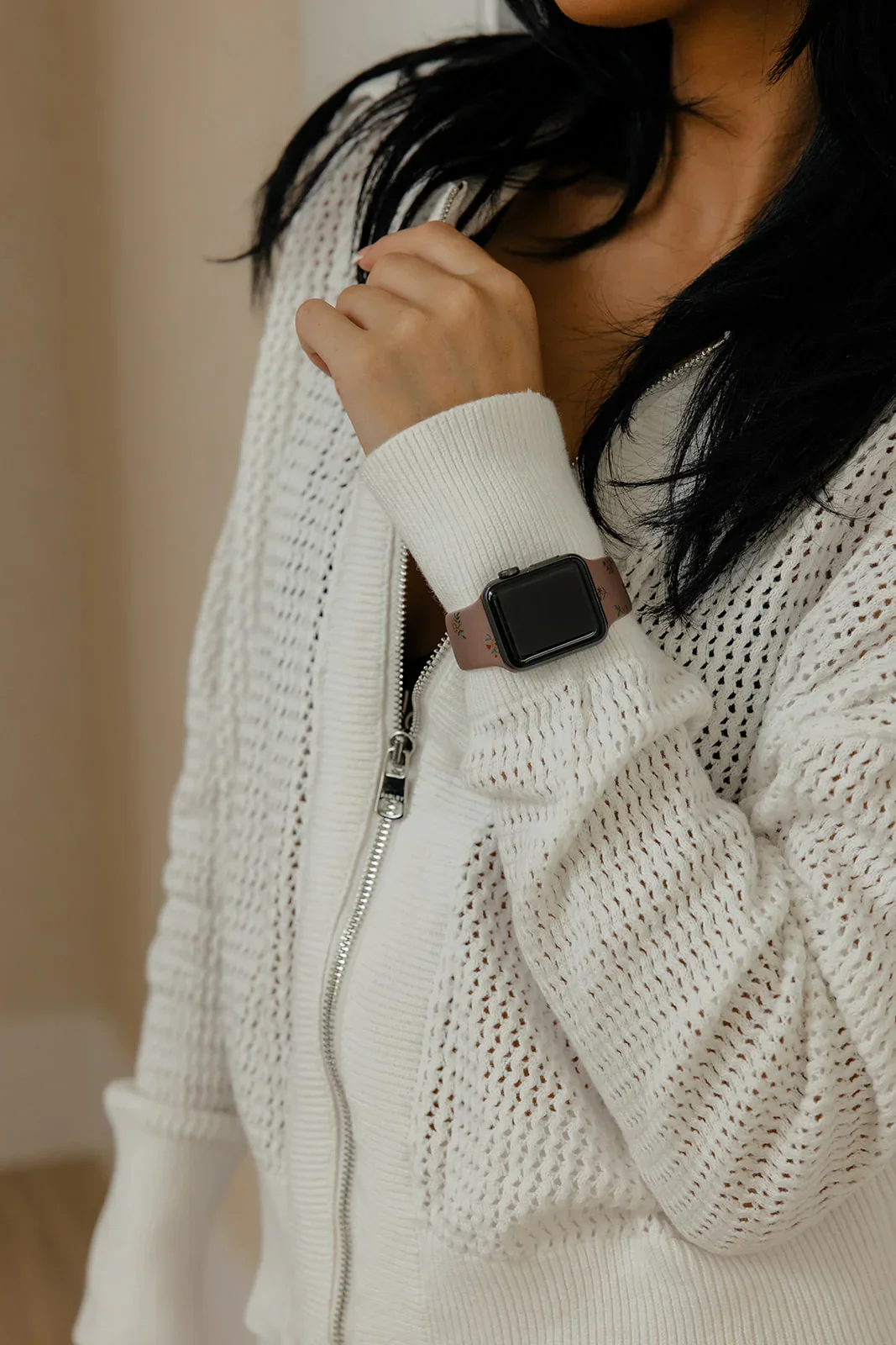 Mauve Meadow Watch Band - Image 2