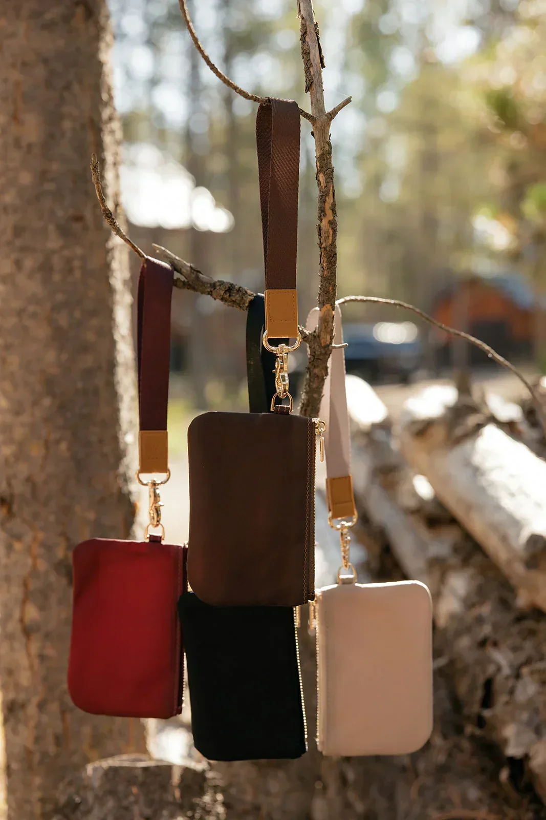 Almond Cream Zipper Pouch - Image 6