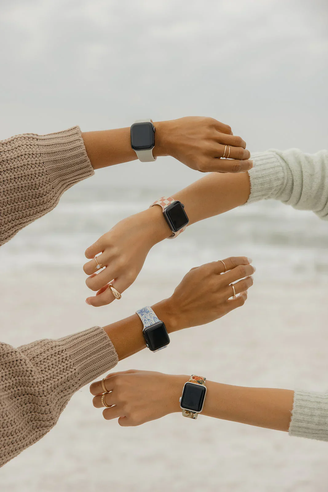 Minted Diamond Apple Watch Band - Image 6
