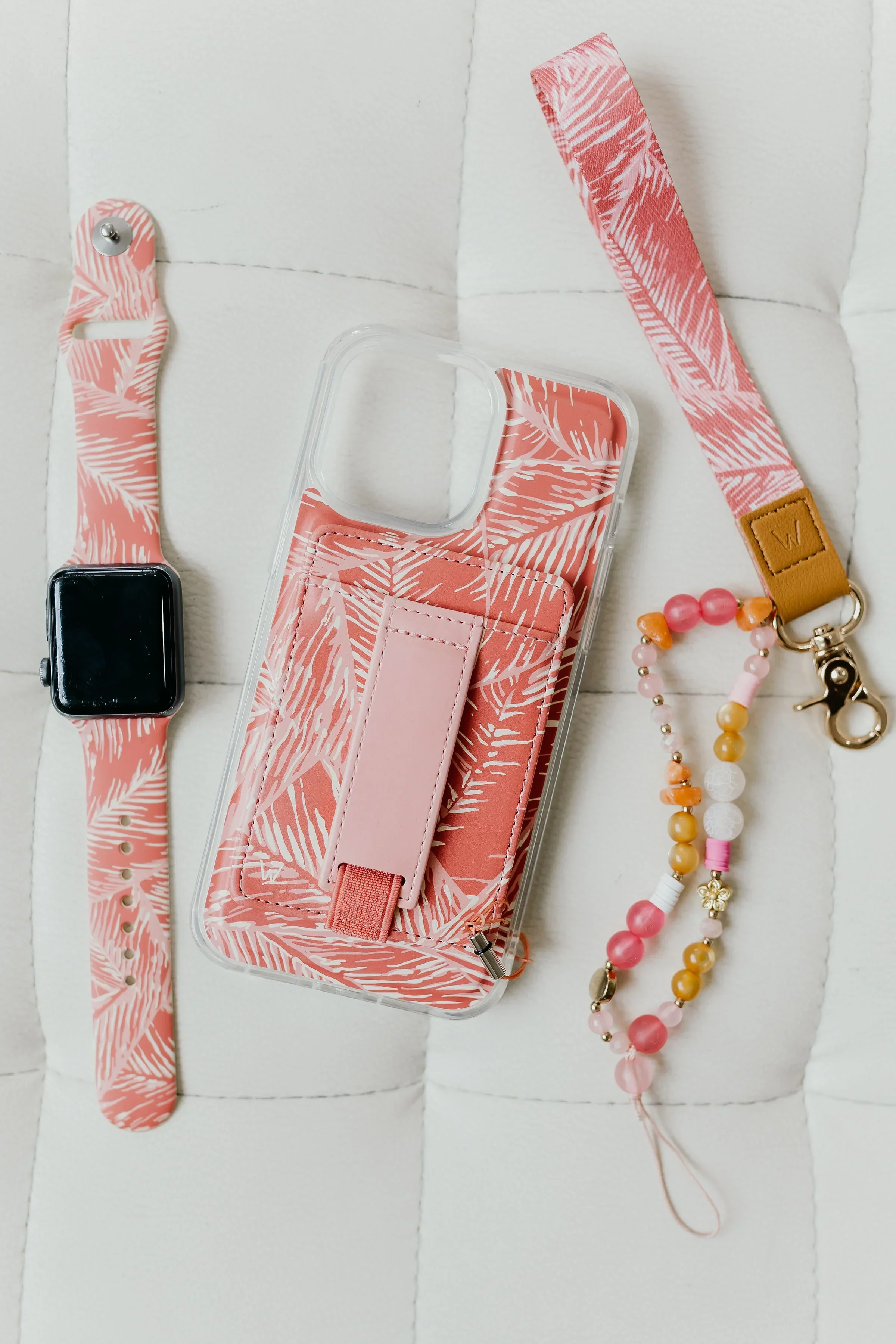 Pink Palms Magnetic Case and Wallet - Image 7