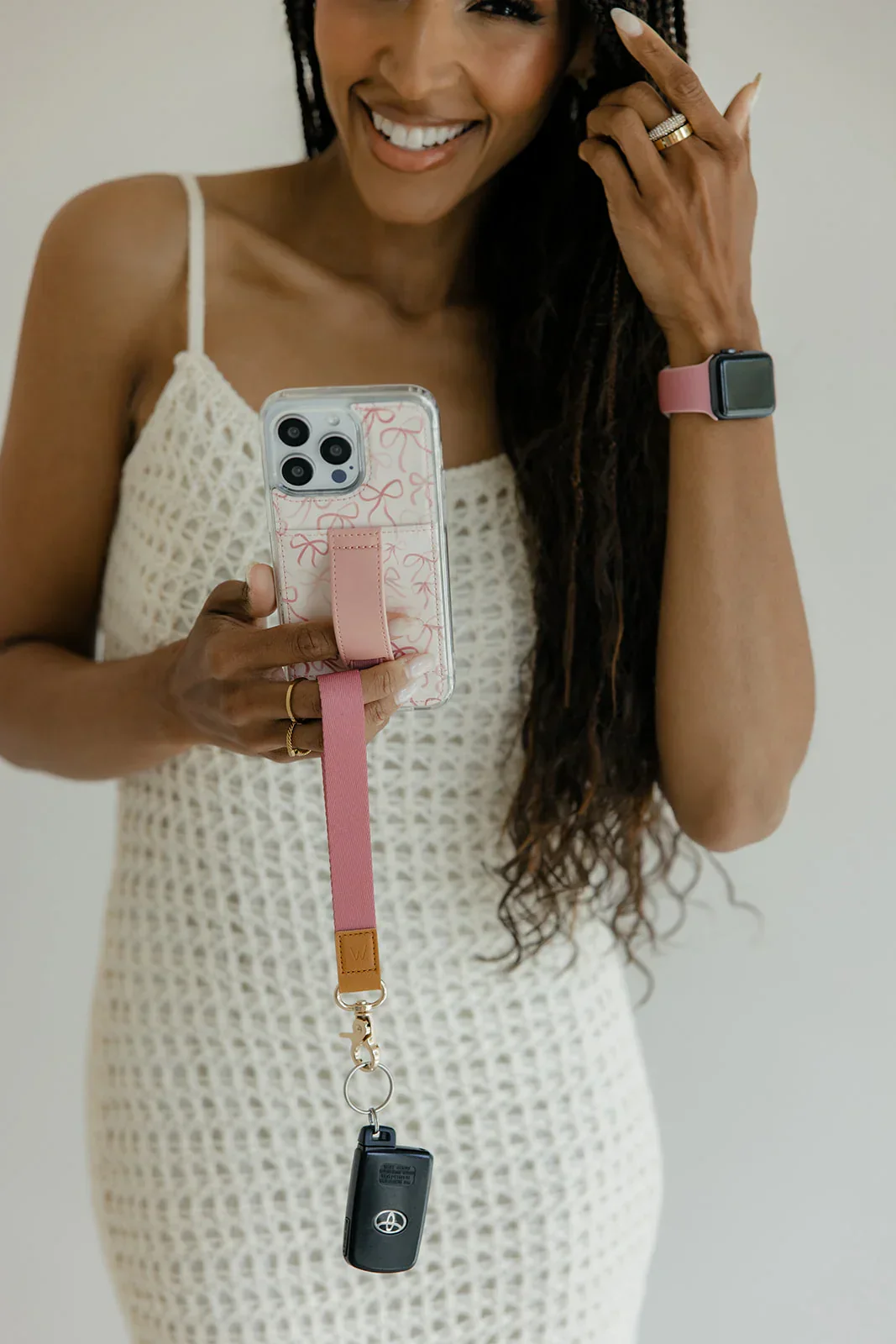 Rosy Ribbons Watch Band - Image 8