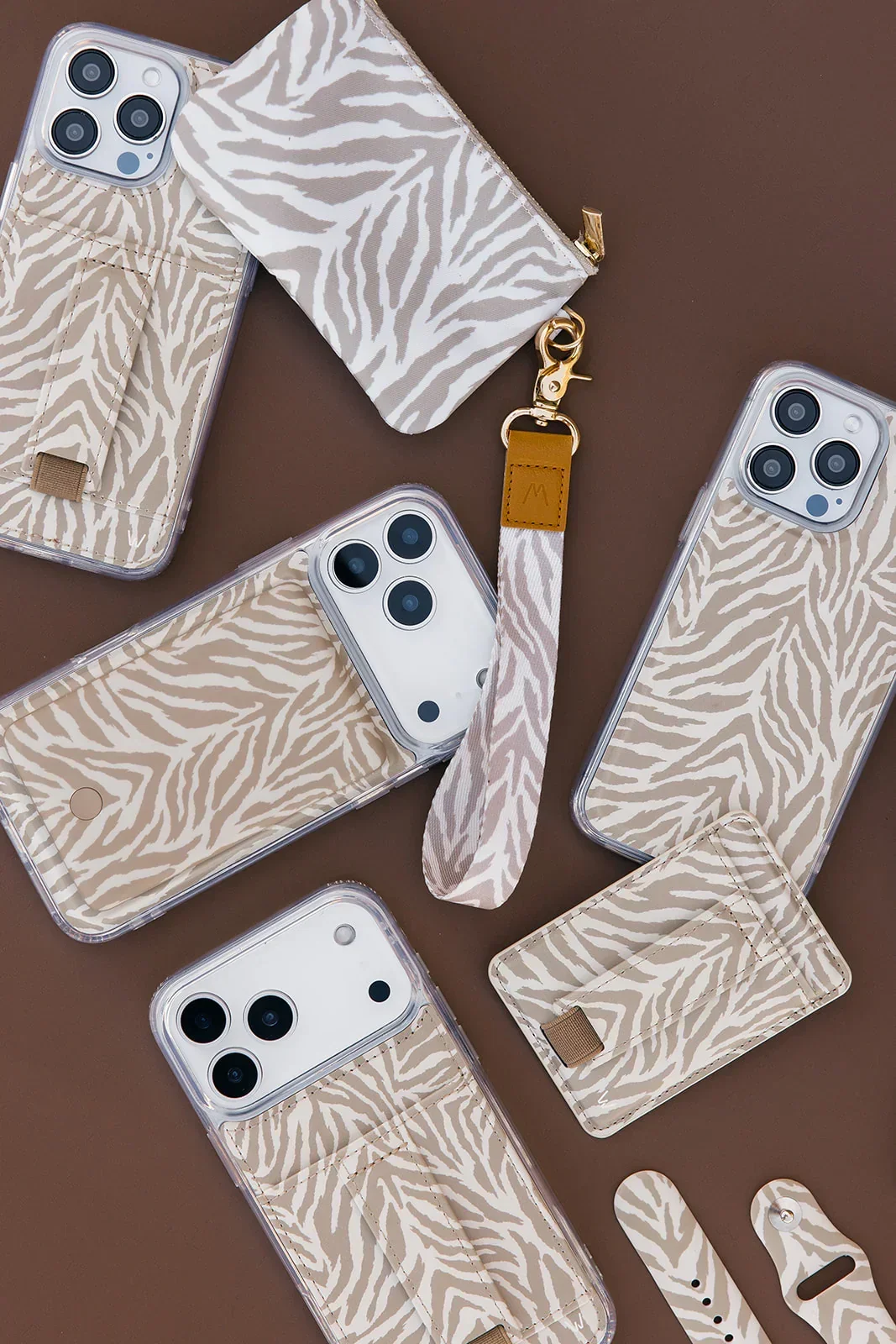 Safari Stripes Zipper Pouch - Image 5