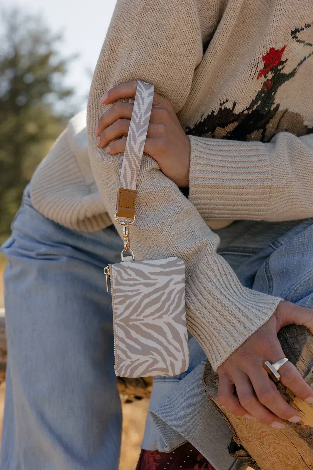 Safari Stripes Wrist Lanyard - Image 2