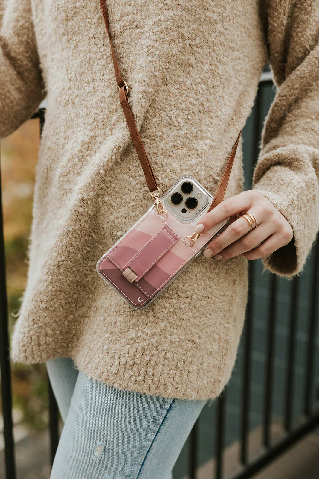 Shades of Plum Purse Case - Image 5