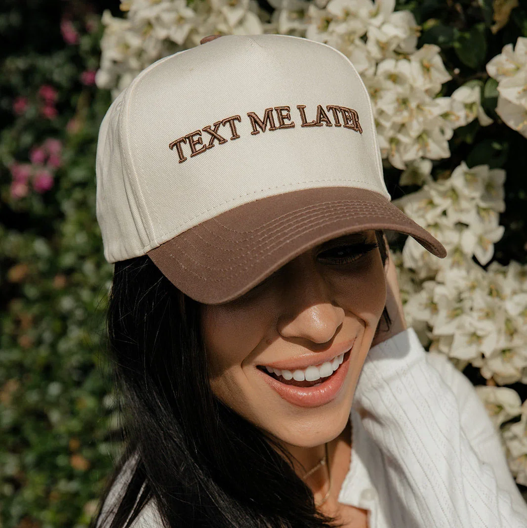 Text Me Later Hat - Image 8